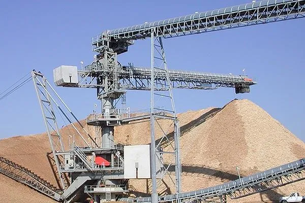 円形オーバーパイルスタッカーリクレーマー